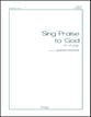 Sing Praise to God SATB choral sheet music cover